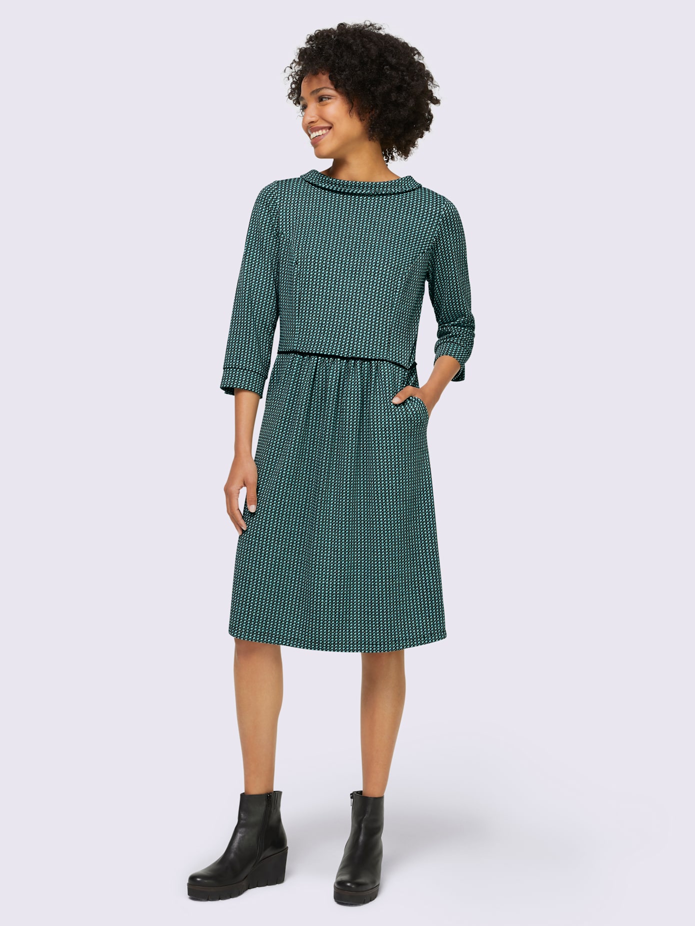 Robe en jersey 65% coton