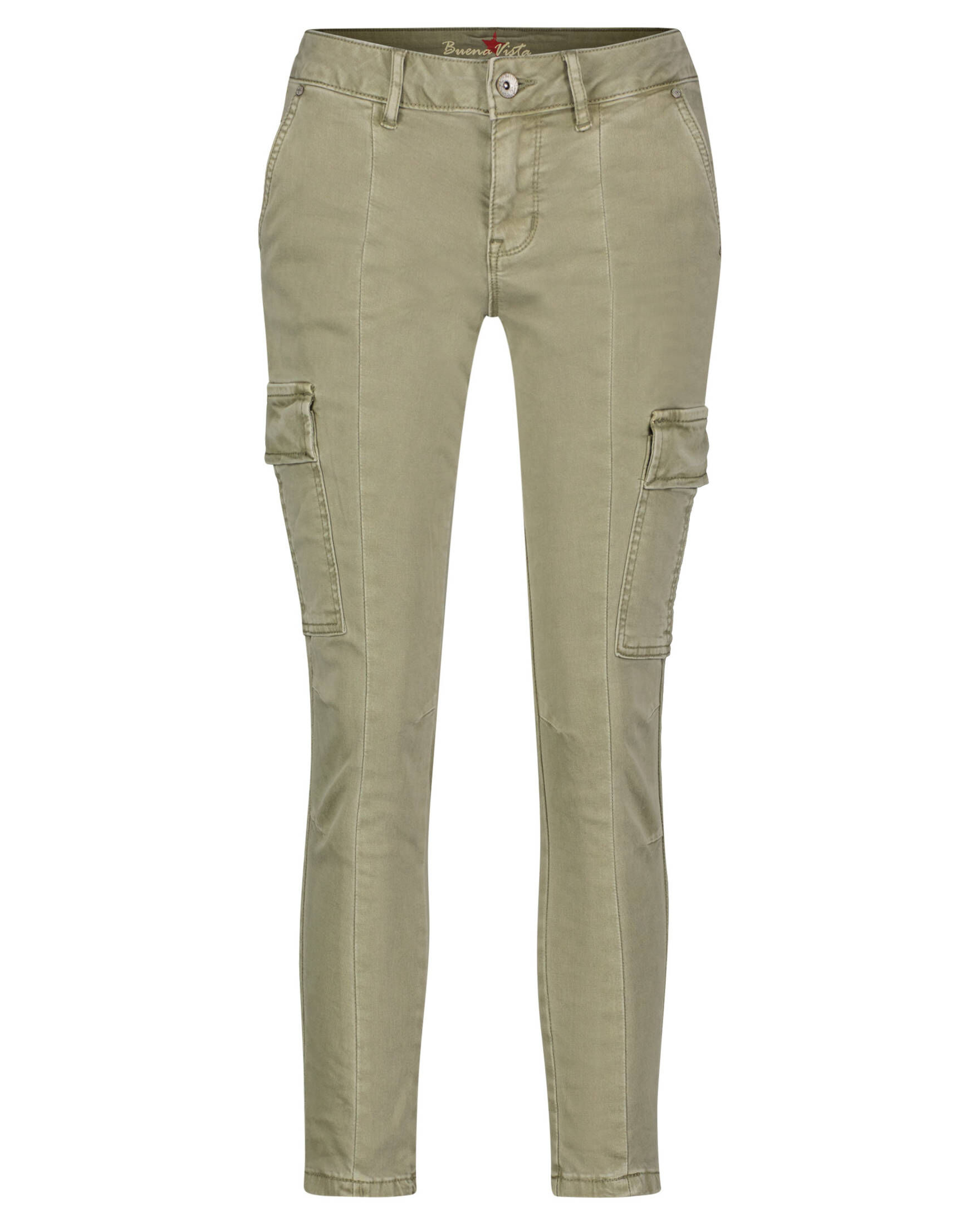 Buena Vista| Damen Cargohose aus Stretch-Twill 7/8 Länge