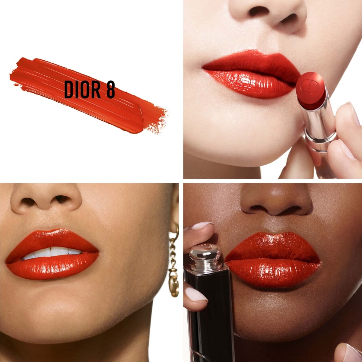Dior Addict Dior Addict Recharge Rouge à Lèvres Brillant Couleur Intense - 90 % d'Ingrédients d'Origine Naturelle