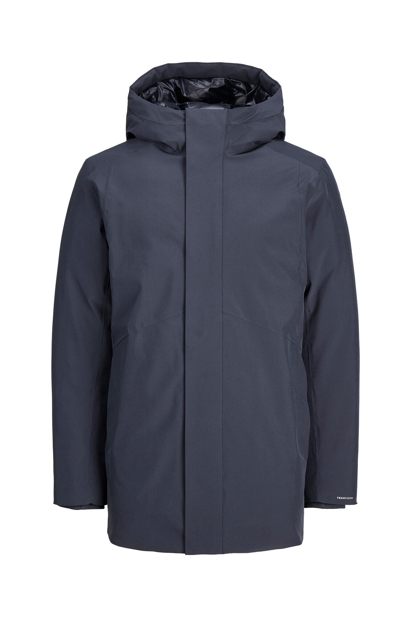 Parka técnica Tech Fusion com capuz.