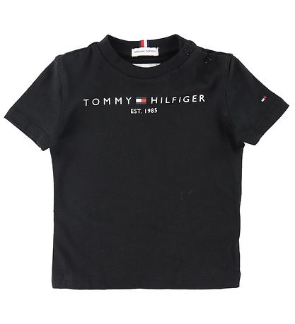 Tommy Hilfiger T-Shirt - Essential - Organic - Schwarz
