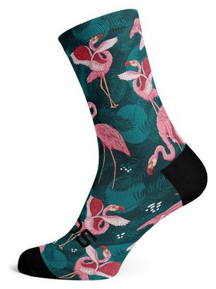 Paire de Chaussettes - Flamingo Socks - Flamant Rose