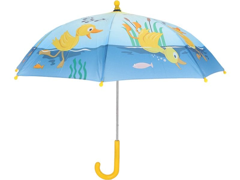 Esschert Design Schirm Enten Blau/Gelb Regenschirm