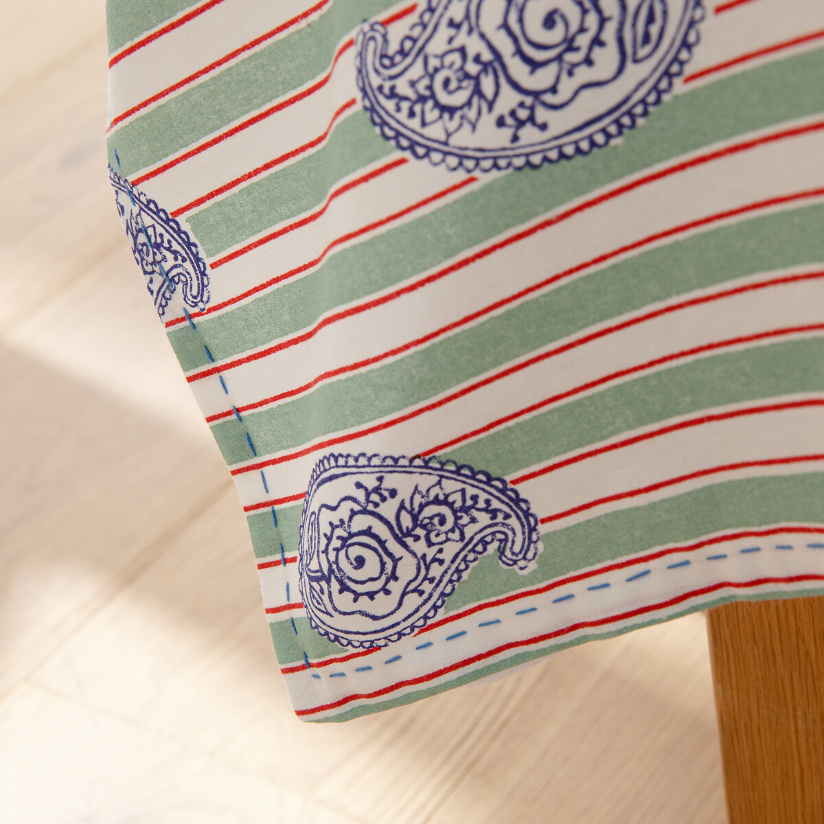 LA REDOUTE INTERIEURS<br>Toalha de mesa estampada de algodão lavado, Maité