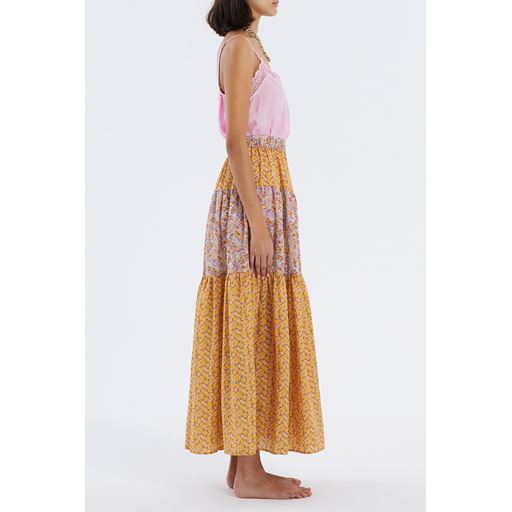 Lollys Laundry Sunset Nederdel, Multi, M