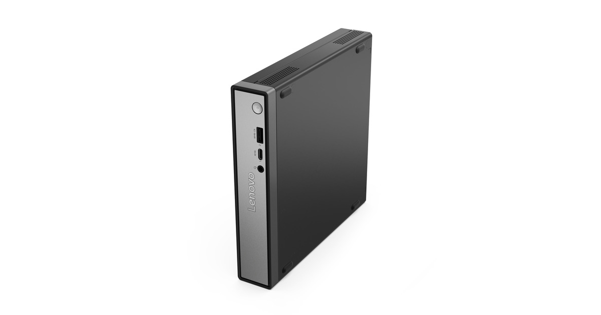 LenovoThinkCentre neo 50q QC (13C90005MH) pc-systeem  (Zwart | Snapdragon X X1-26-100 | Qualcomm Adreno GPU | 16 GB | 512 GB SSD)