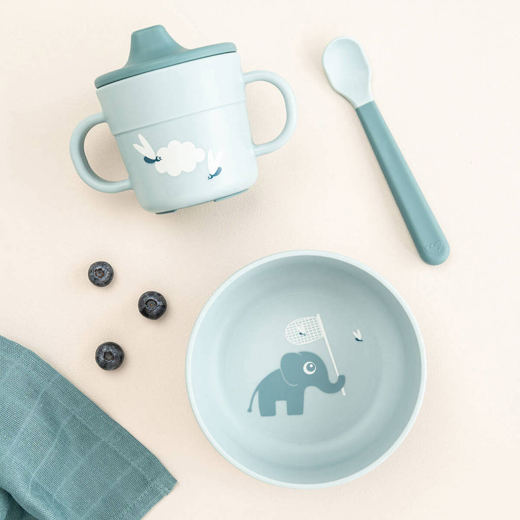 Foodie first meal set Elphee Blue