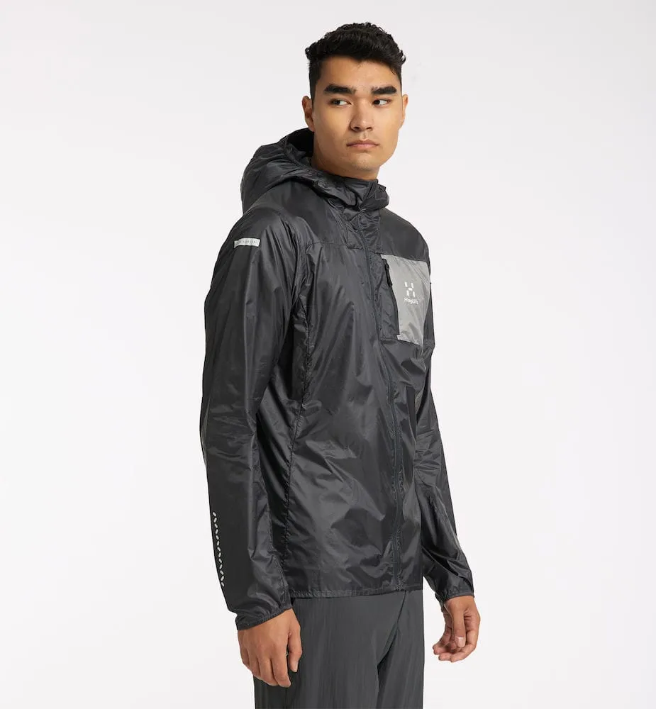 Haglöfs Men's L.I.M Shield Hood Magnetite/Concrete