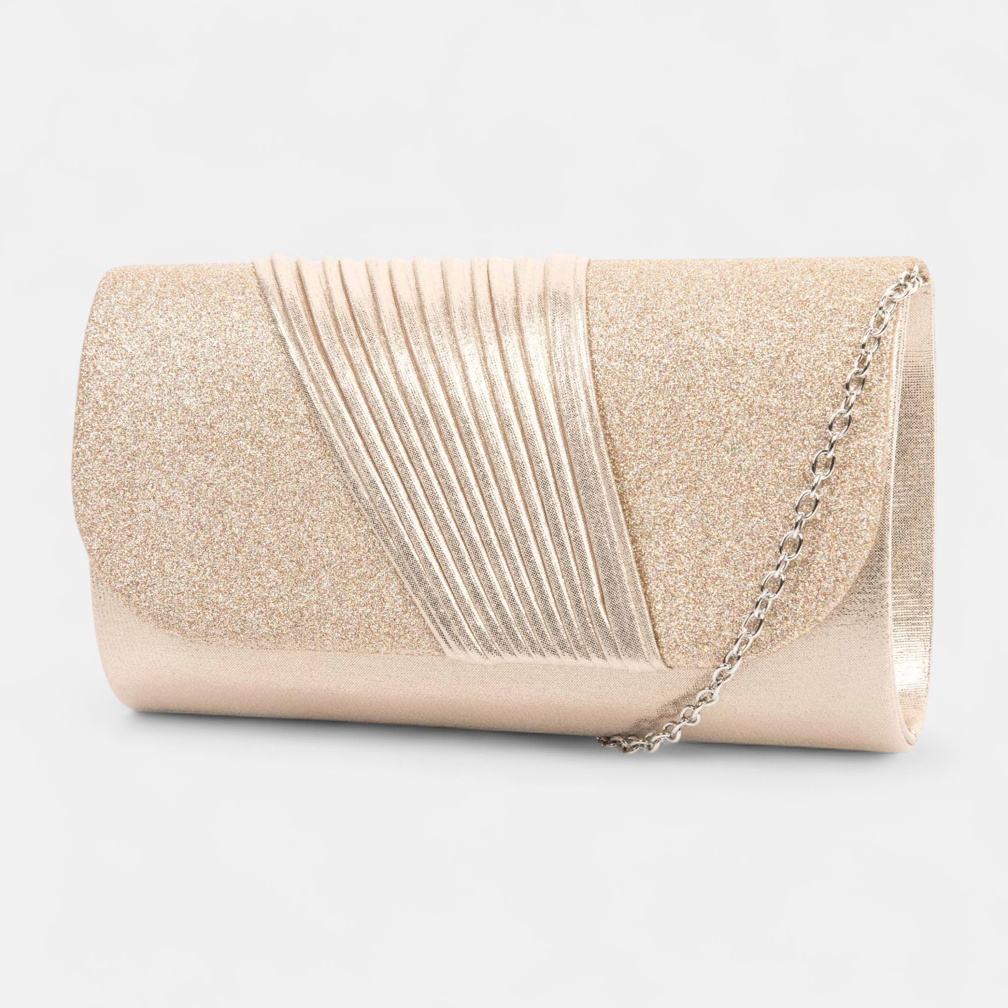 Sac bandoulière or