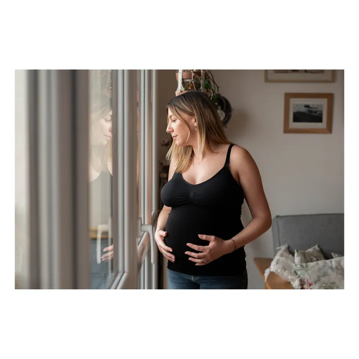 Mama Hangs Bandeau From Bump to Baby | Noir