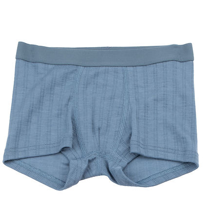 Joha Boxershorts - Wolle/Seide - Blau