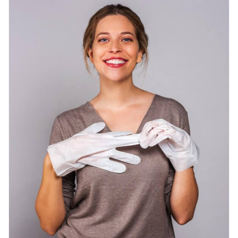 Gants masques nourrissants mains et ongles Huile d'Argan IROHA