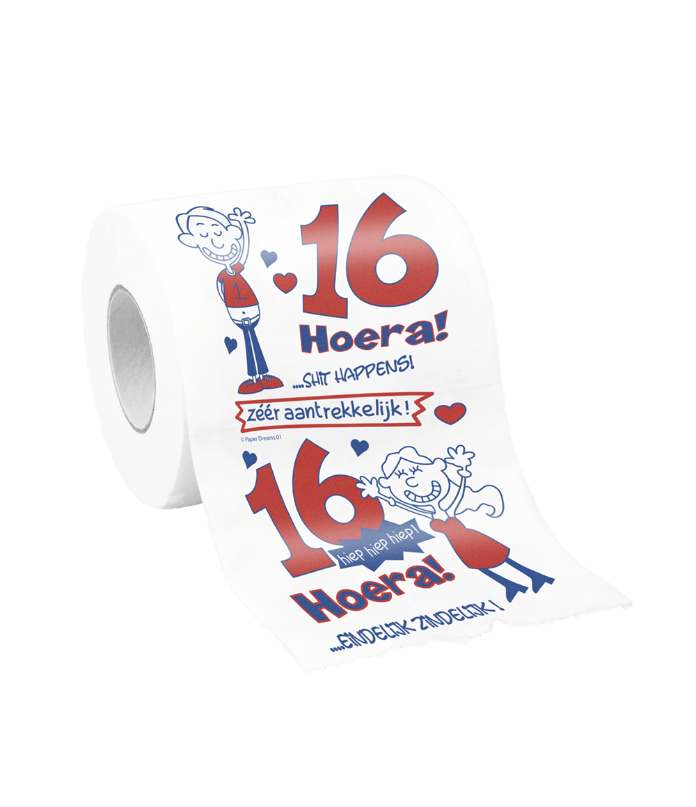 Toiletpapier 16 Jaar