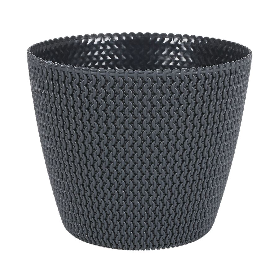 Blumentopf Splofy 22x18cm Anthrazit