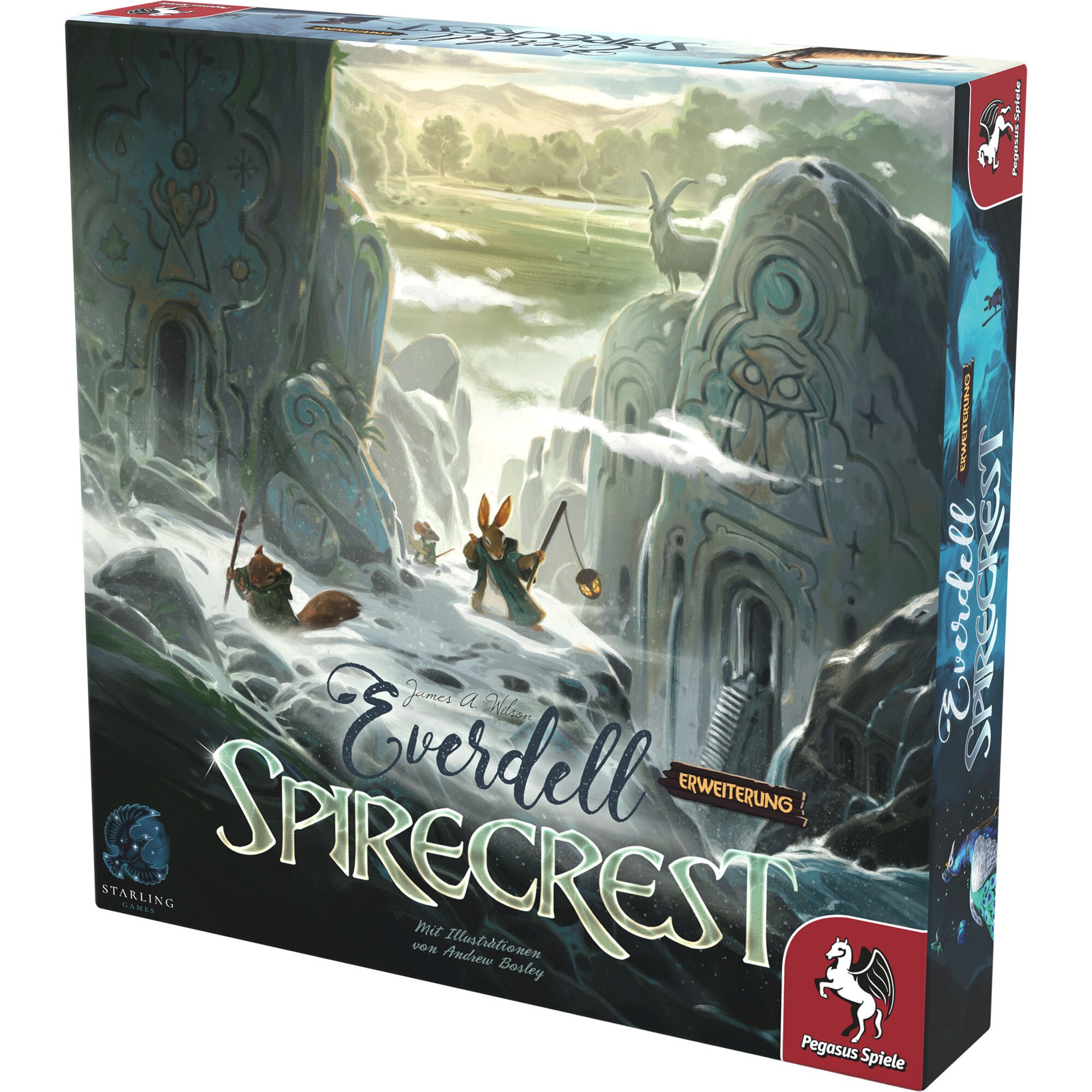 Pegasus Brettspiel Everdell: Spirecrest