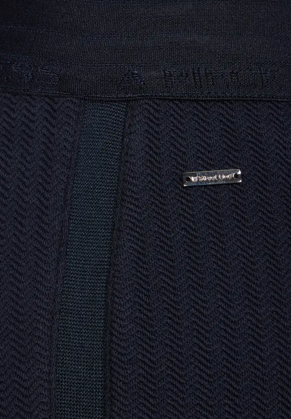 Bootcut Skinny Fit Hose - deep blue