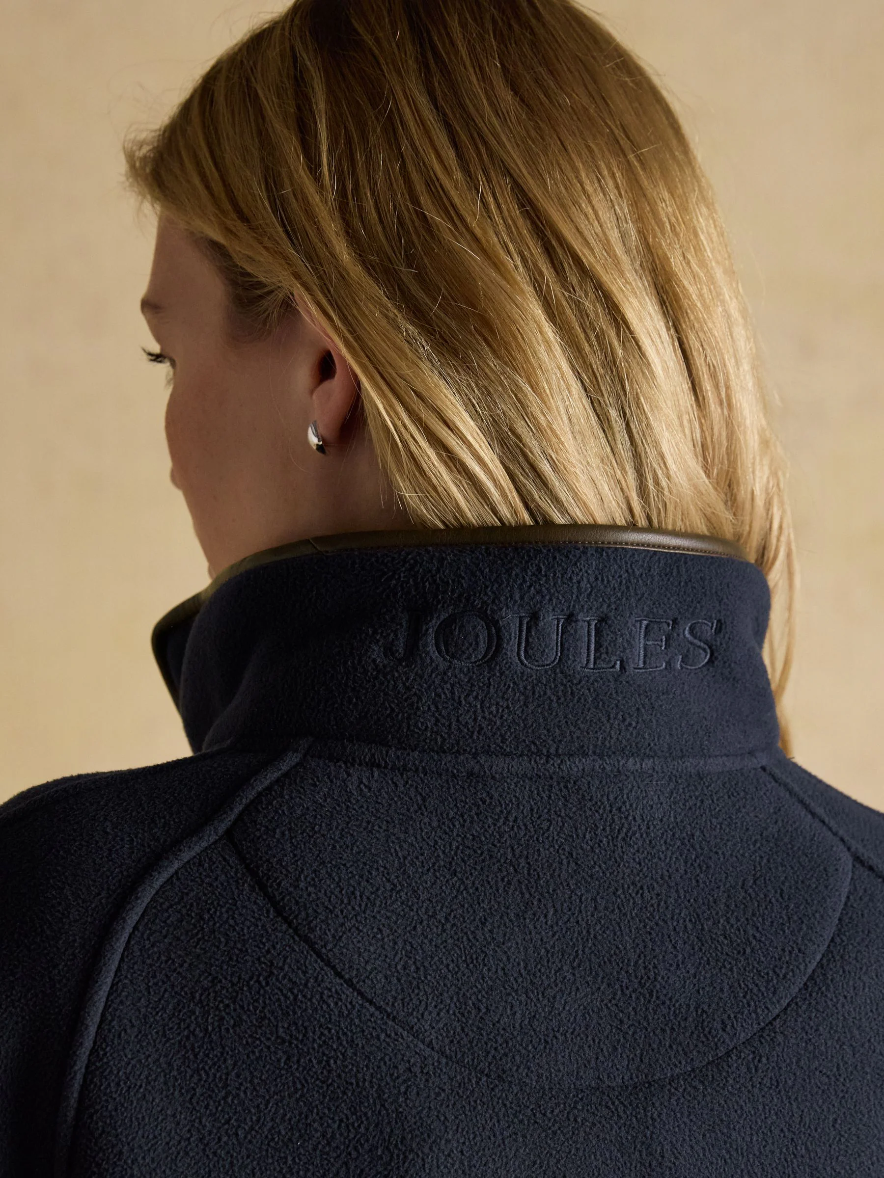 Joules Heritage Fleece Longline Cape