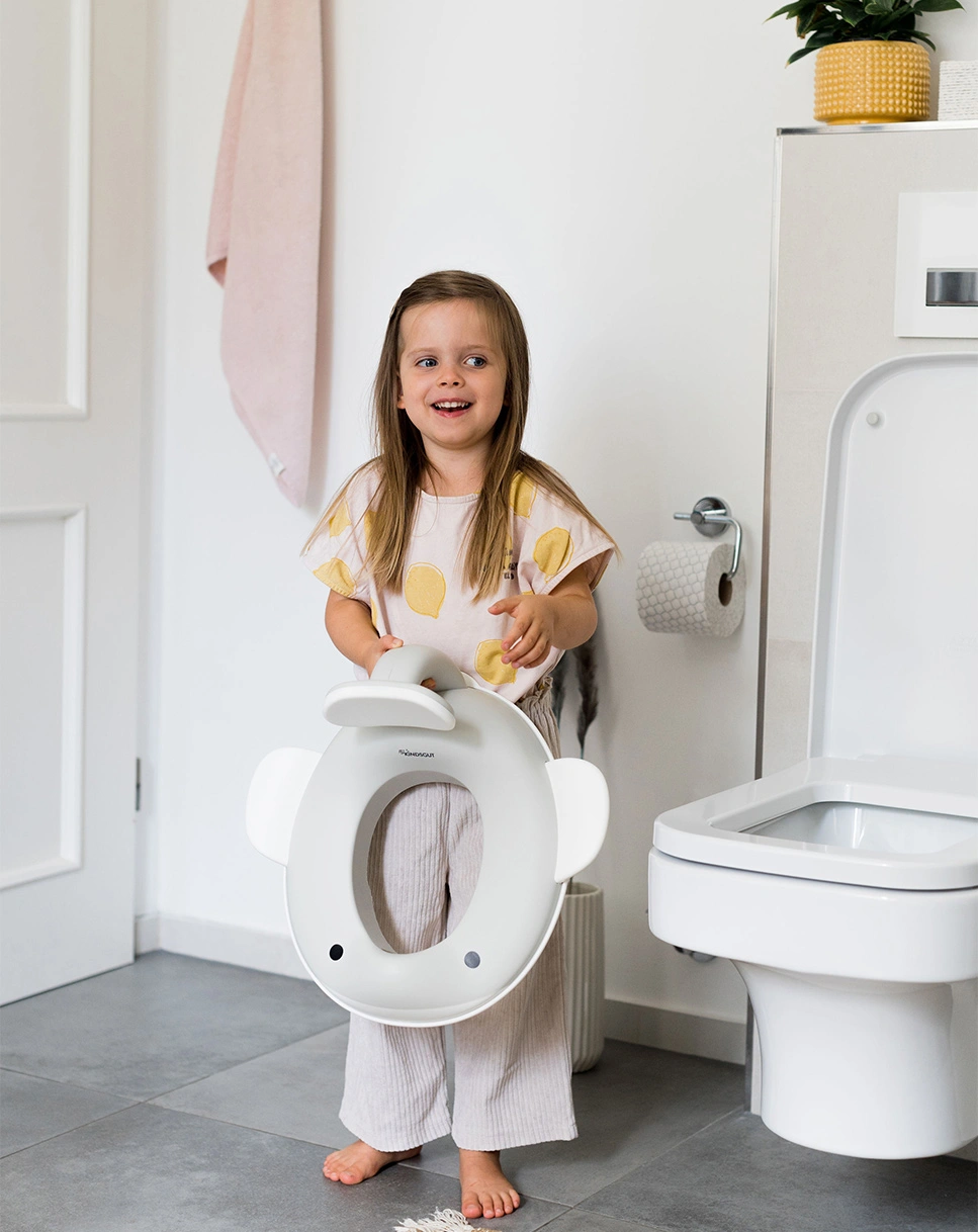 Toilettenaufsatz WAL in hellgrau
