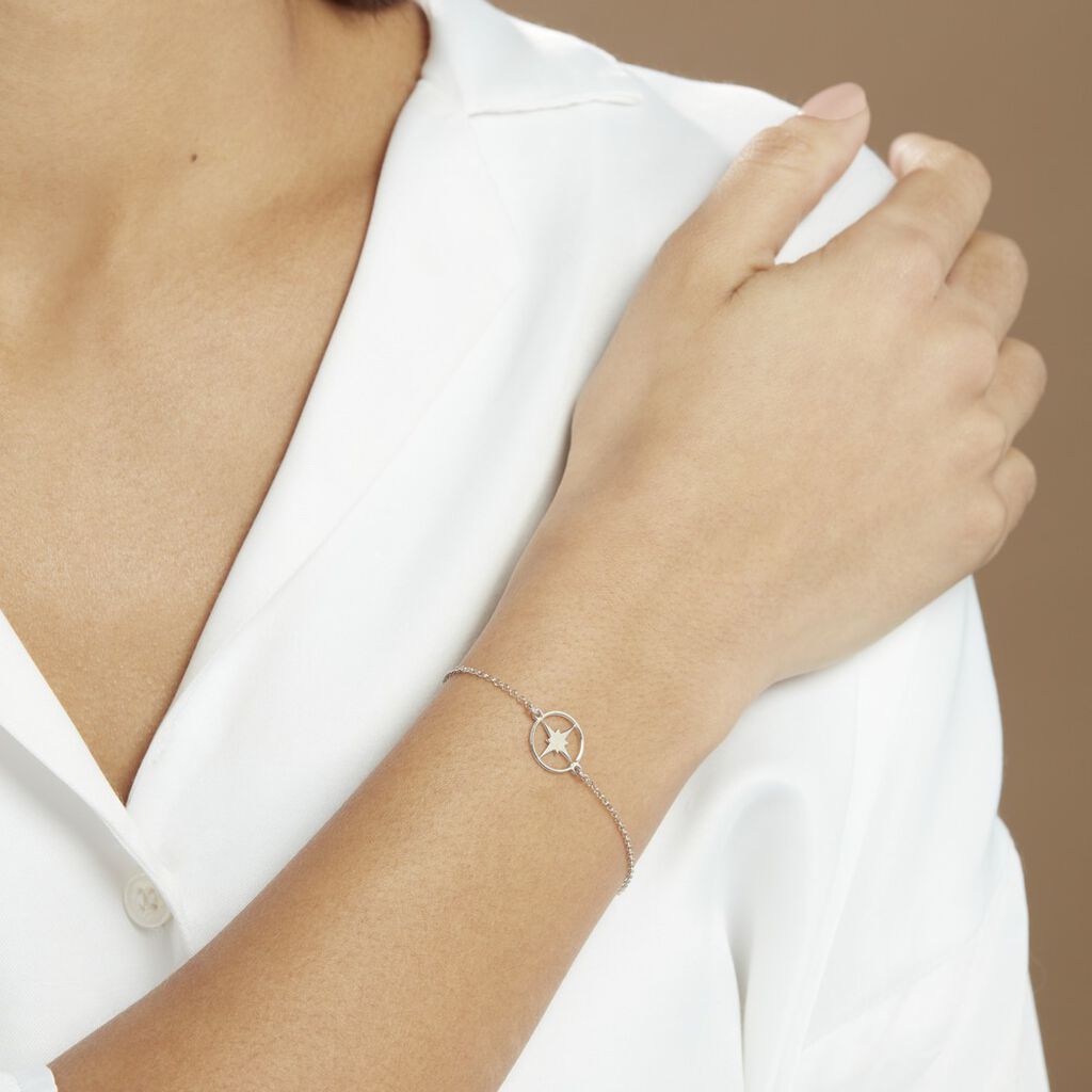 Bracelet Wiem Argent Blanc