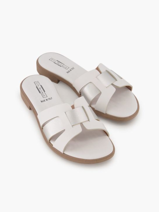 5th Avenue Pantolette Weiss