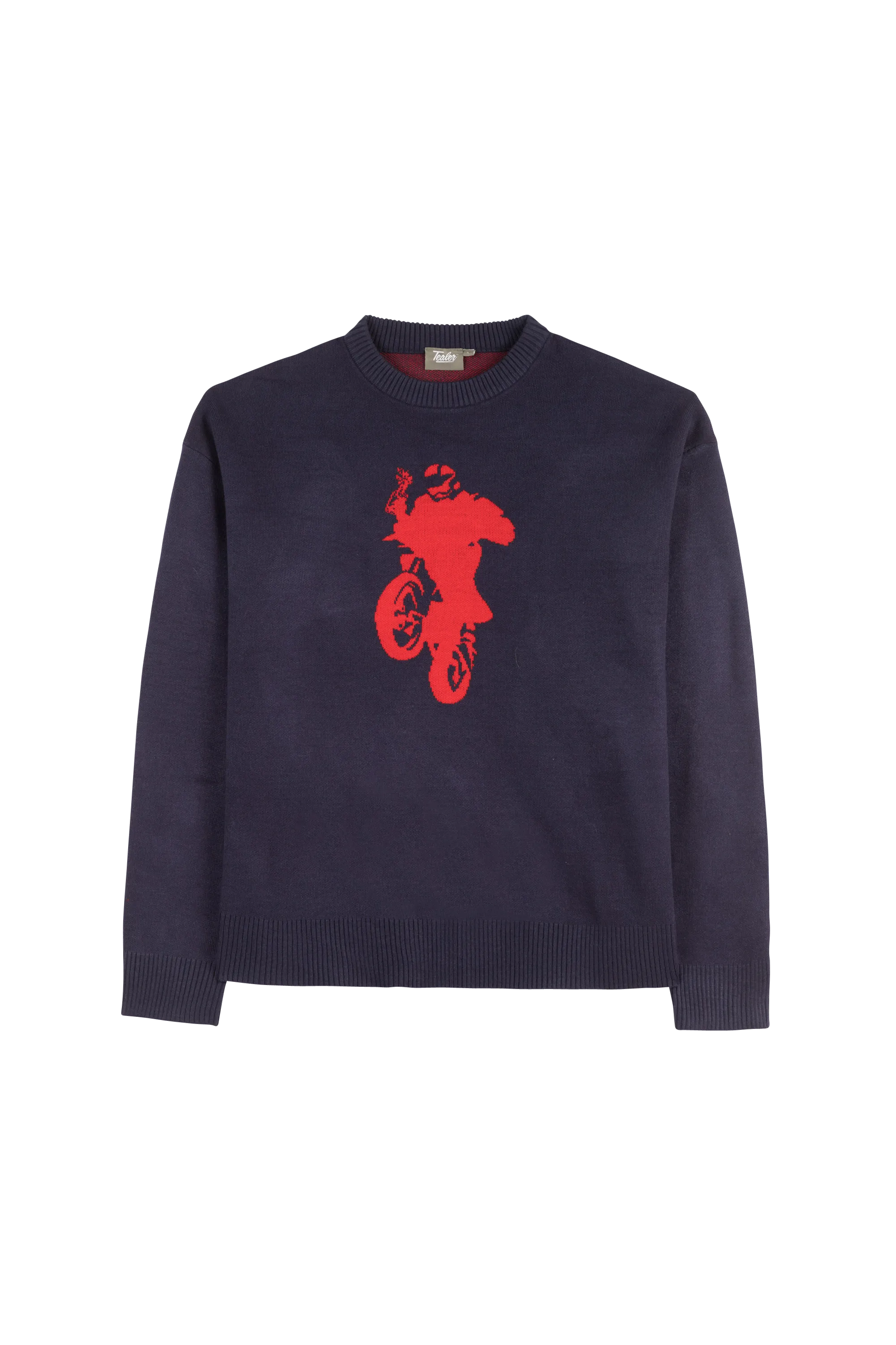 TEALER Pull SWEATER MOTOR MOLOTOV Bleu
