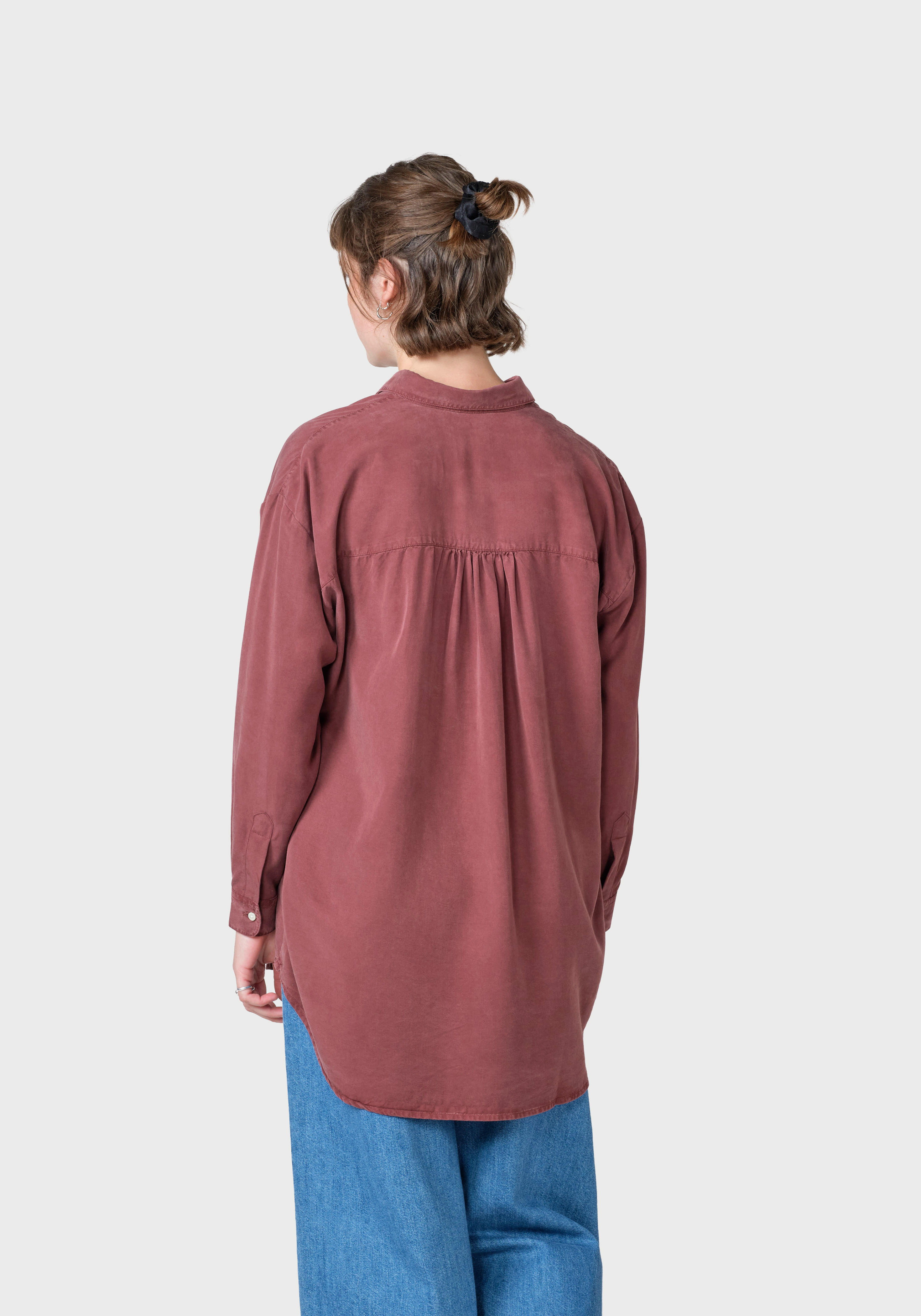 Klitmøller Collective Hemdbluse Ofelia Burgundy