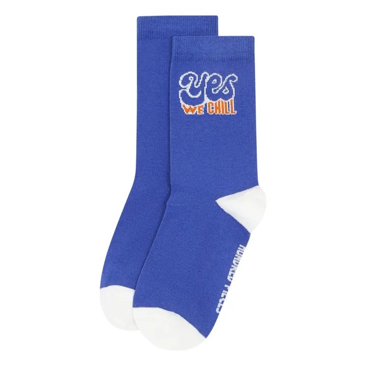 Hundred Pieces Chaussettes Yes We Chill | Blanc