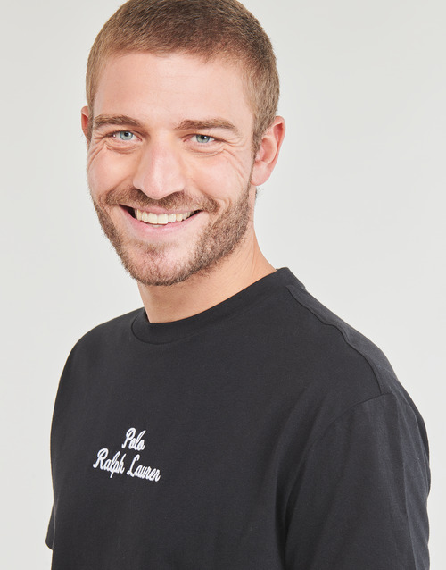 Polo Ralph Lauren - T-SHIRT AJUSTE EN COTON POLO RALPH LAUREN CENTER Negro / Polo / Negro