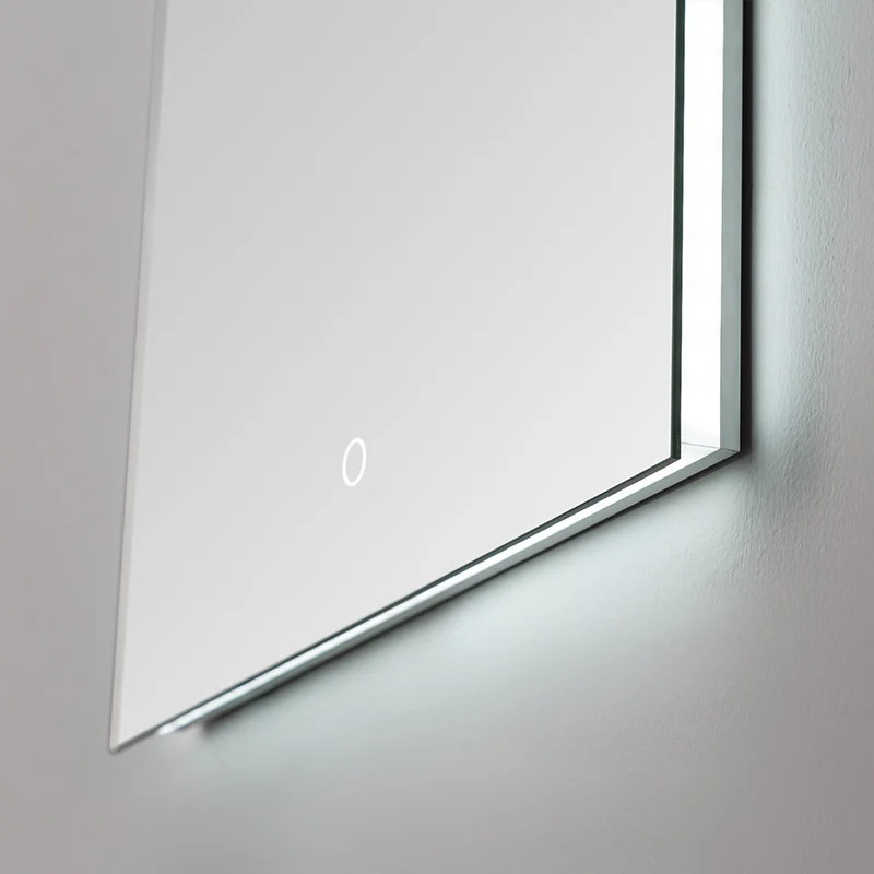 Lambini Designs Lanta boogspiegel met dimbare LED-verlichting 50x100cm