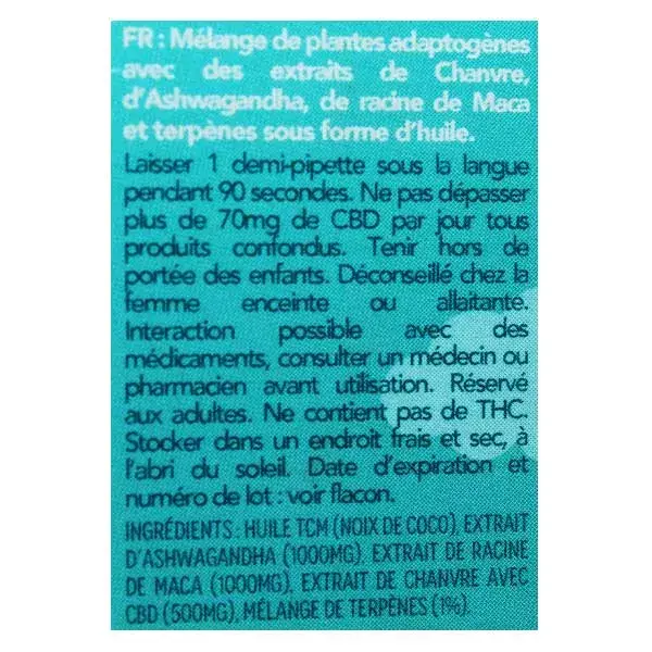 Óleo Adaptogênico Kaya CBD 5% 10ml