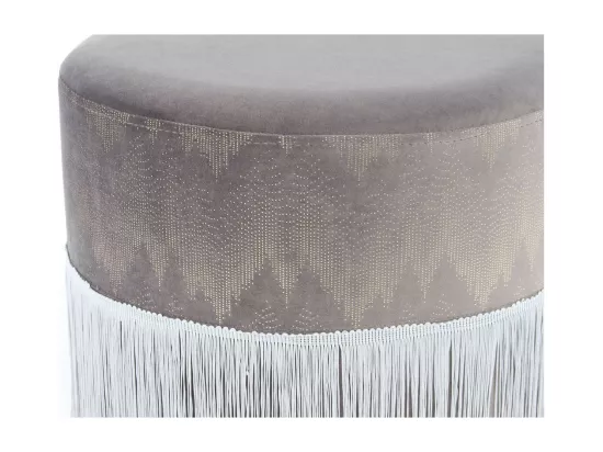 Pouf Rond à Franges 