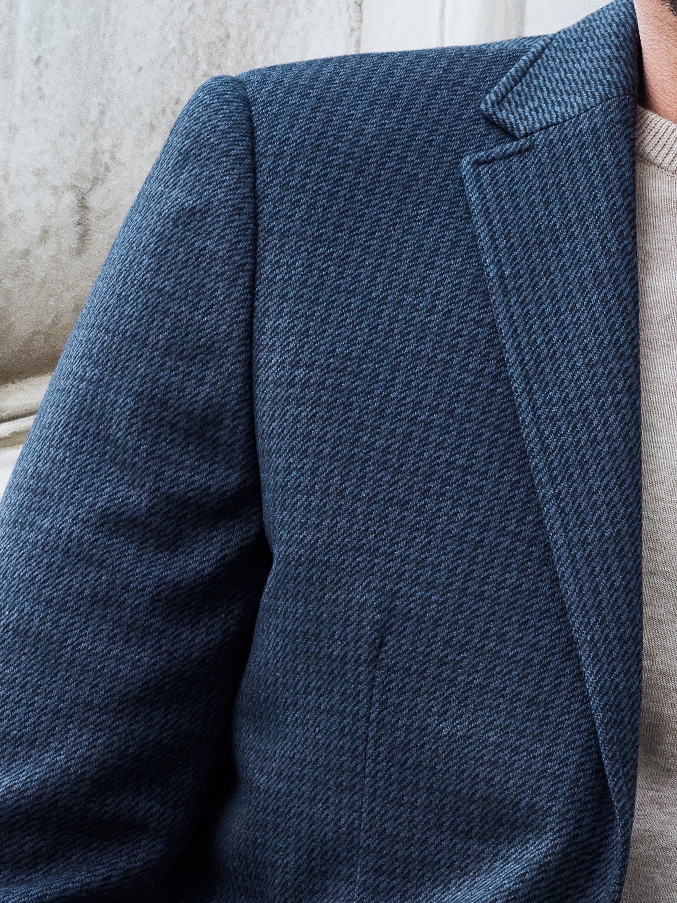 Twill-Sakko für Herren