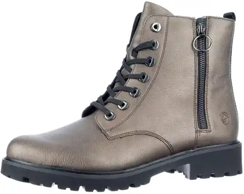 D8671-92 Remonte brons/metallic - maat 43 veterboot brons - maat 43 Calandschoen
