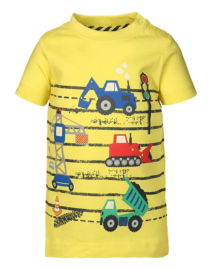 T-Shirt VEHICLES in gelb