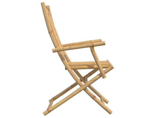 VIDAXL - Chaise pliante Chaises pliables de jardin lot de 6 53x66x99 cm bambou