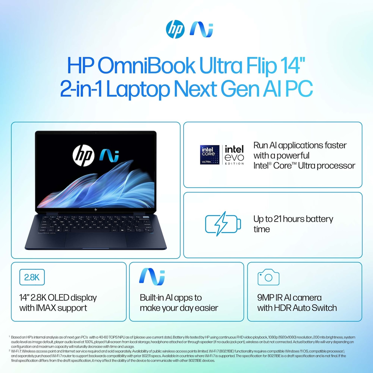 HP OmniBook Ultra Flip U7 258V/32/1TB 14