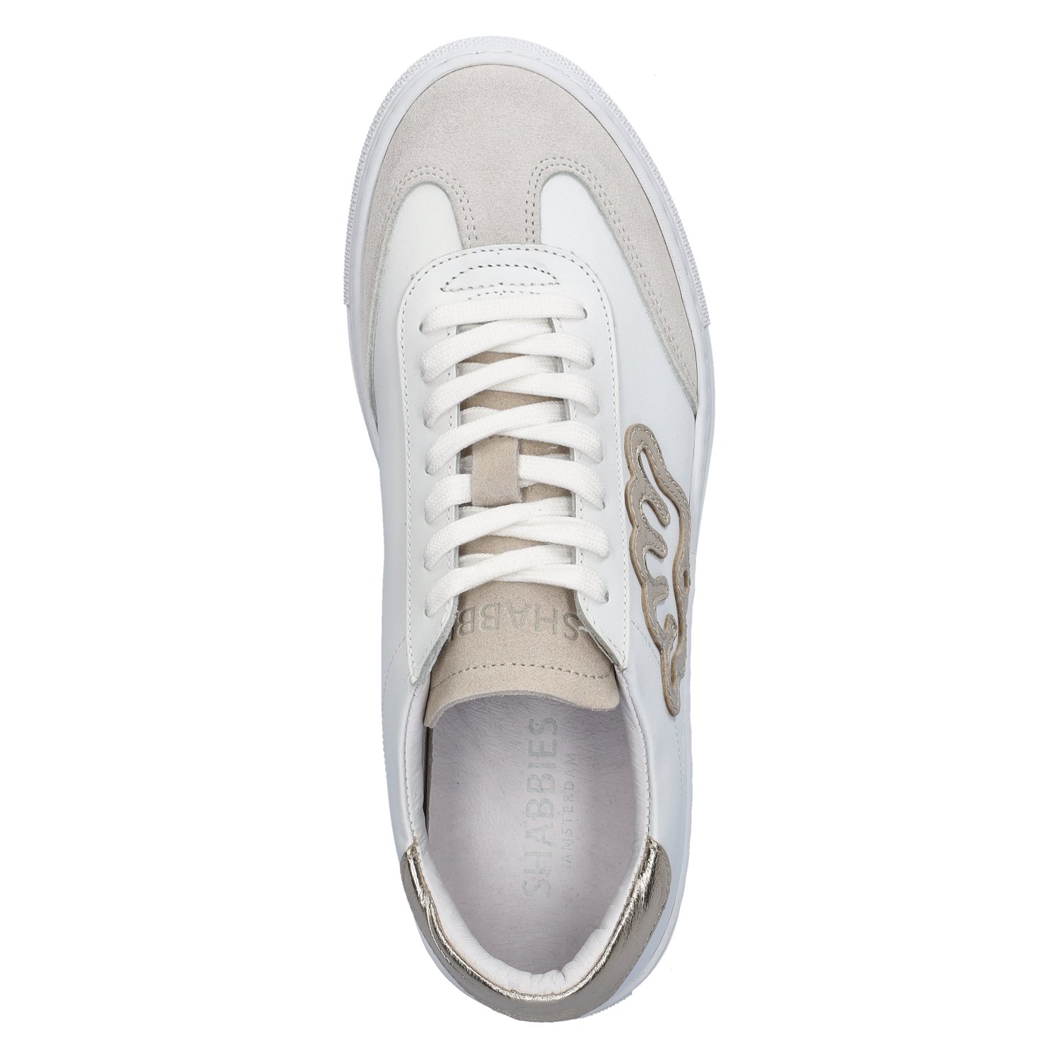 Shabbies Amsterdam Rabia Yana dames sneaker Shabbies Amsterdam Wit