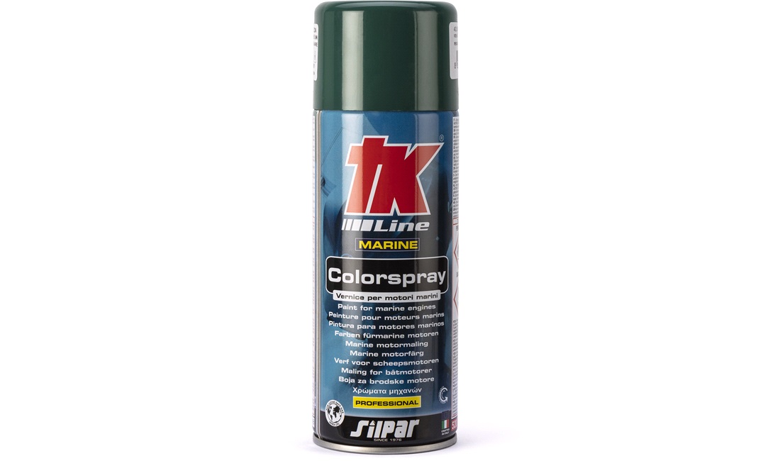Motormaling, Volvo Penta Grøn, 400 ml. TK Line