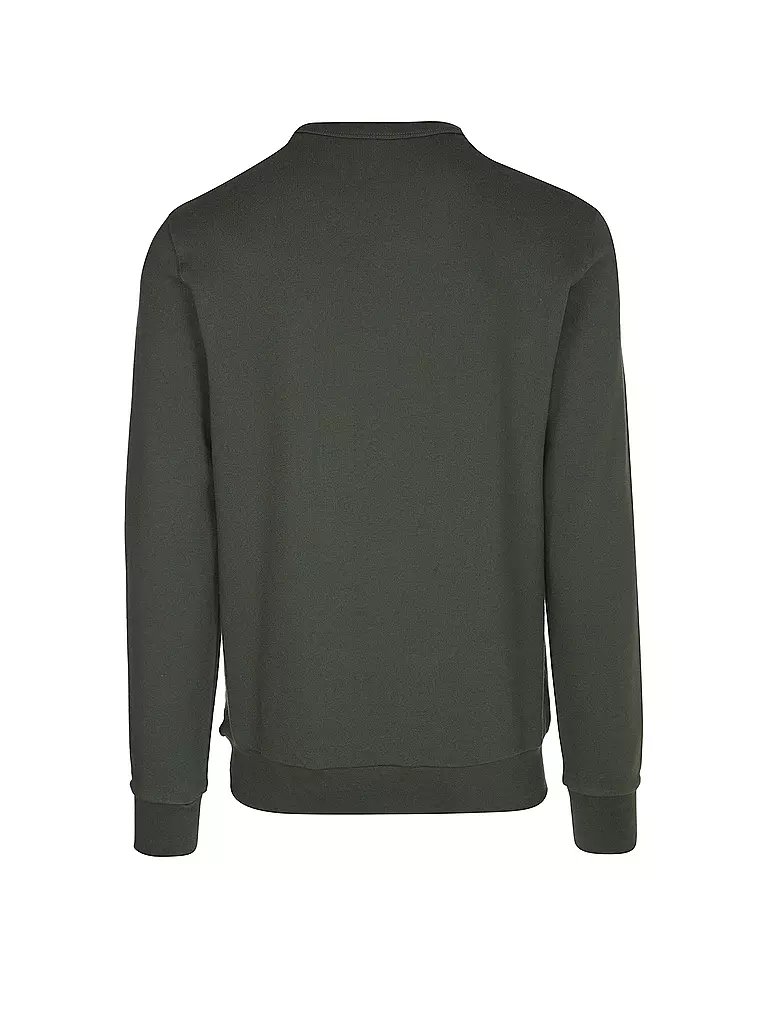 KNOWLEDGE COTTON APPAREL Sweater ERIK dunkelgrün