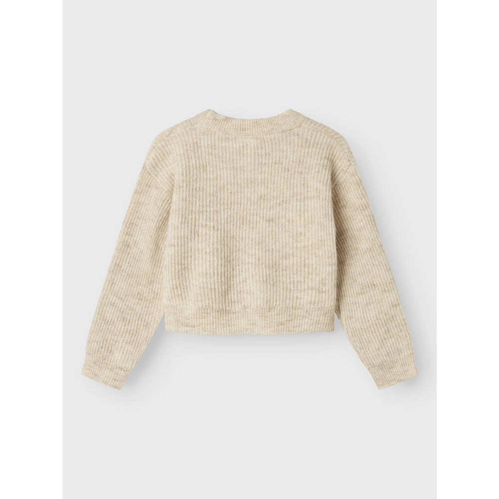 Køb Name It Pure Cashmere Nkfholly Ls Boxy Kort Strik Noos