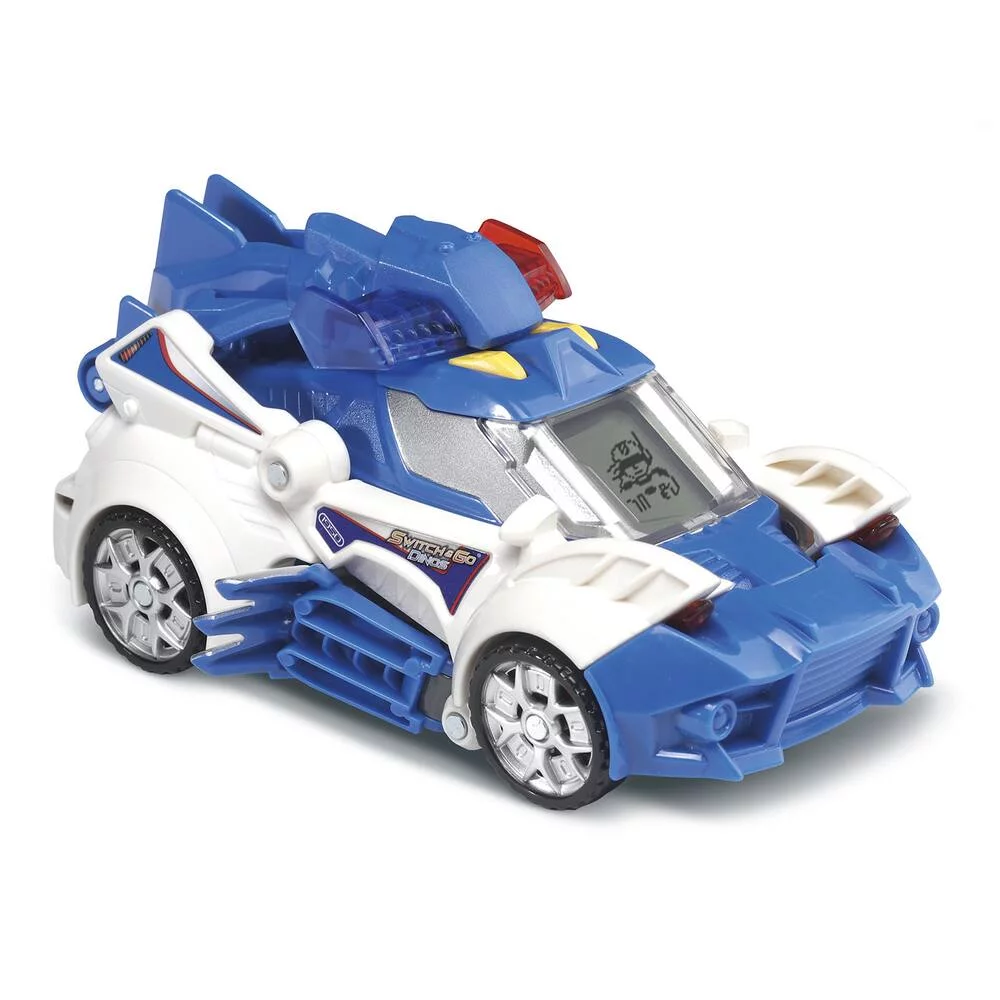 SWITCH & GO DINOS - OXOR, SUPER THERISINOSAURE VOITURE DE POLICE