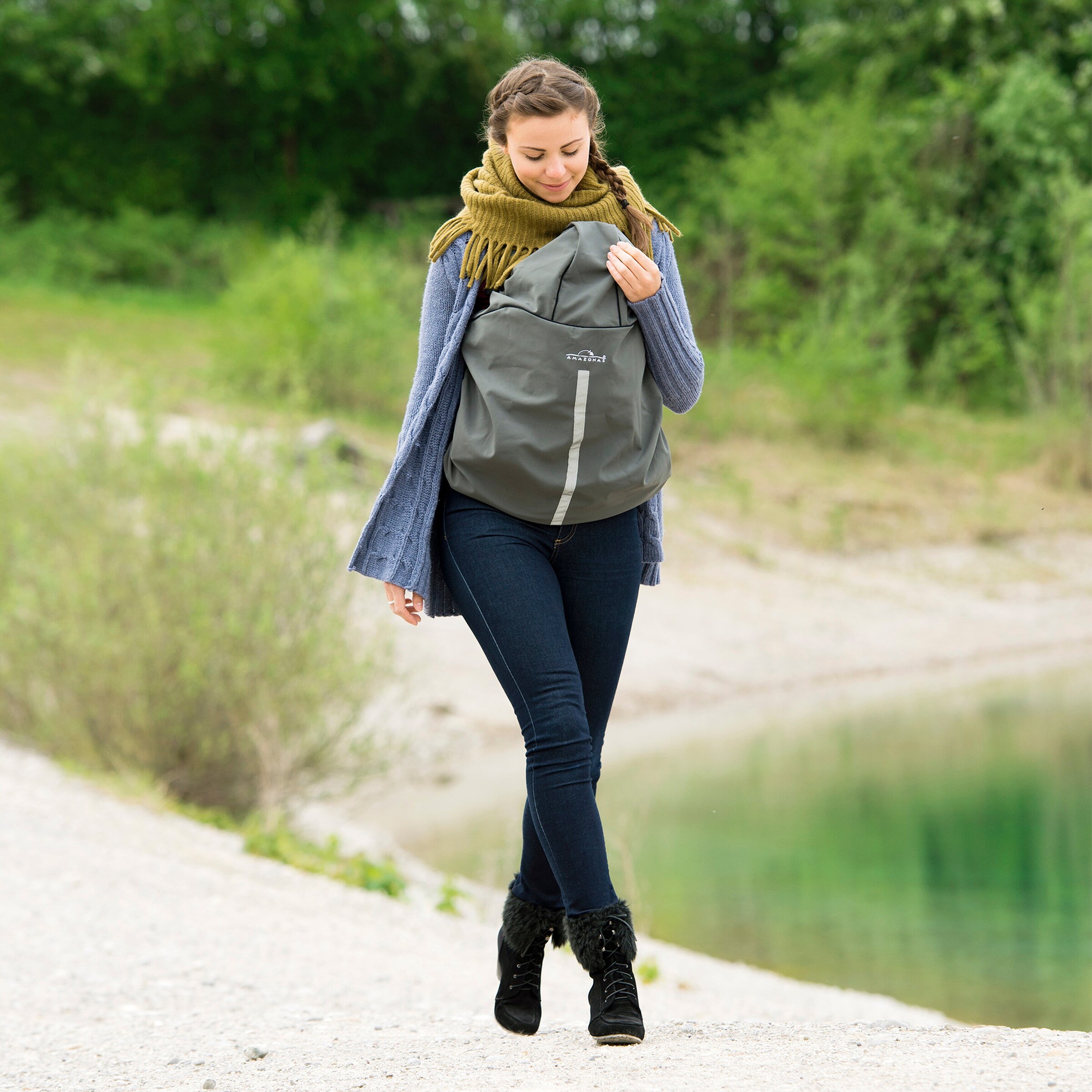 AMAZONAS Universal Wetterschutz Softshell für Babytrage