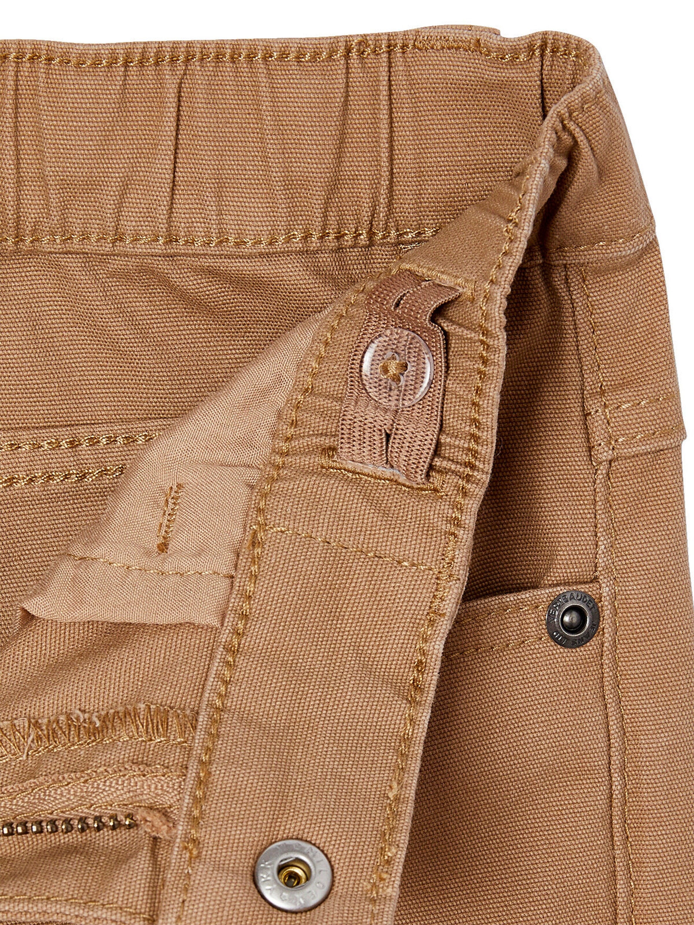 Vertbaudet Die UNVERWÜSTLICHE, robuste Jungen Hose beige