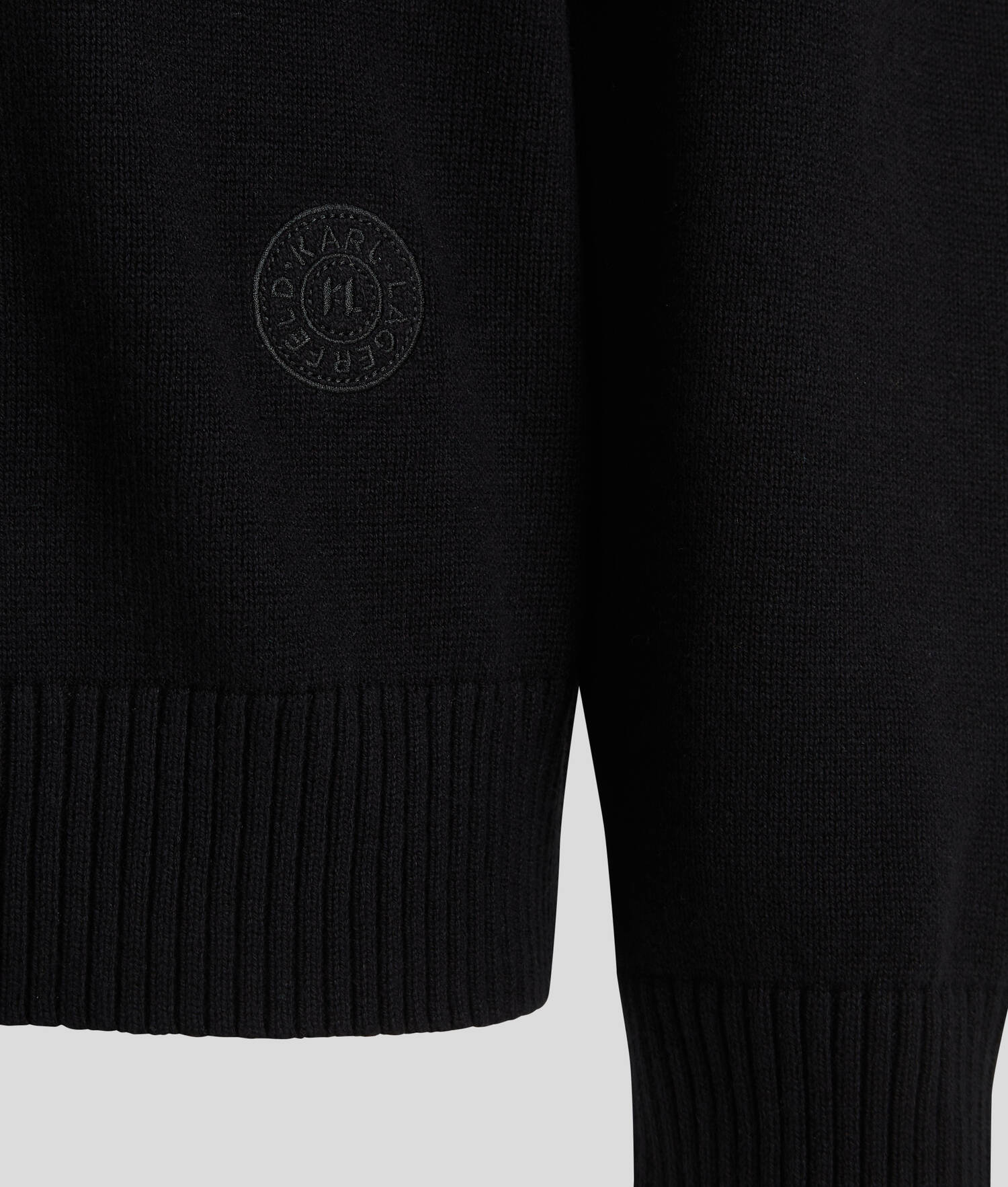 POLO EN TRICOT À MANCHES LONGUES