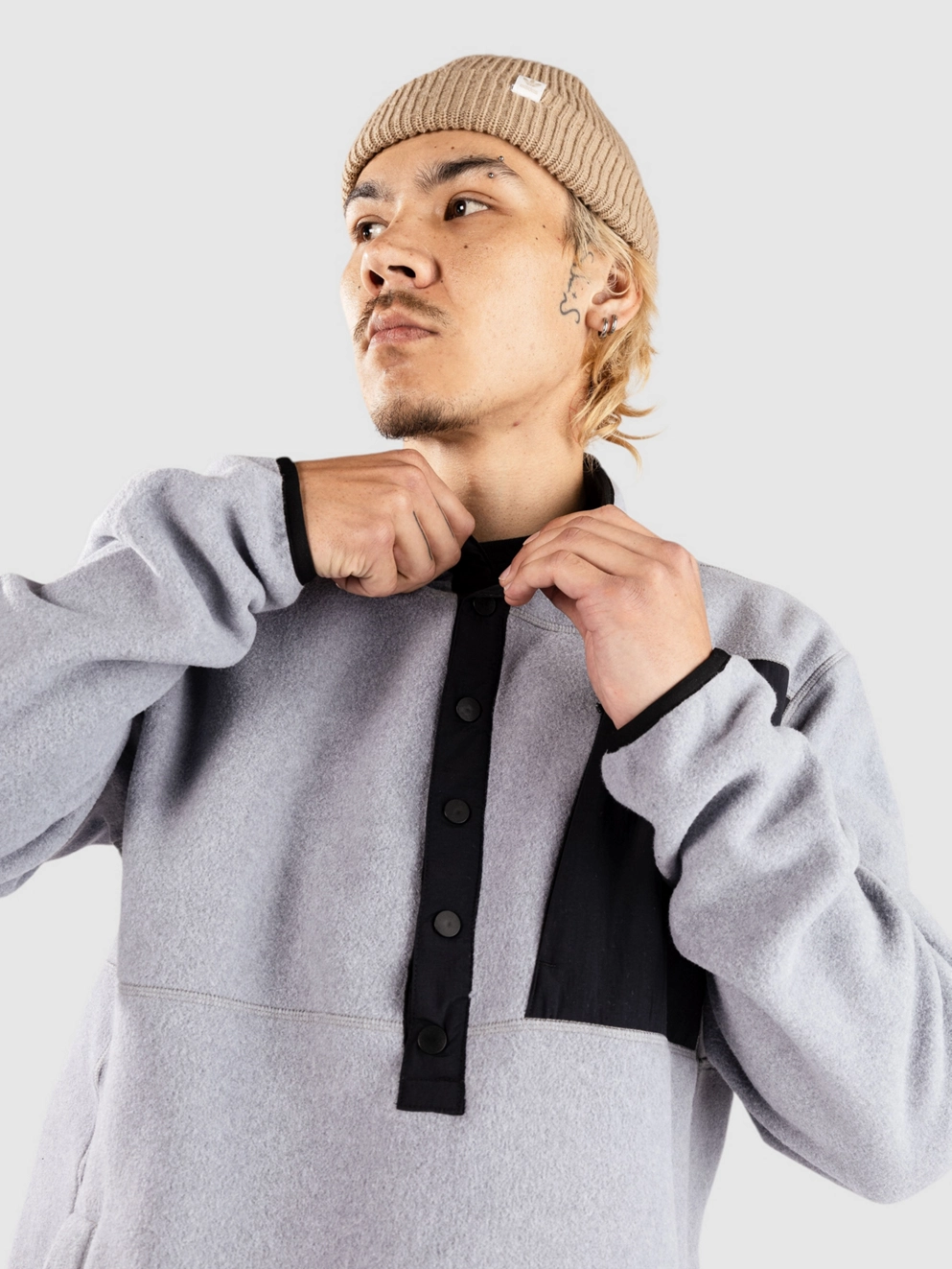 Burton Cinder Sweater gray heather