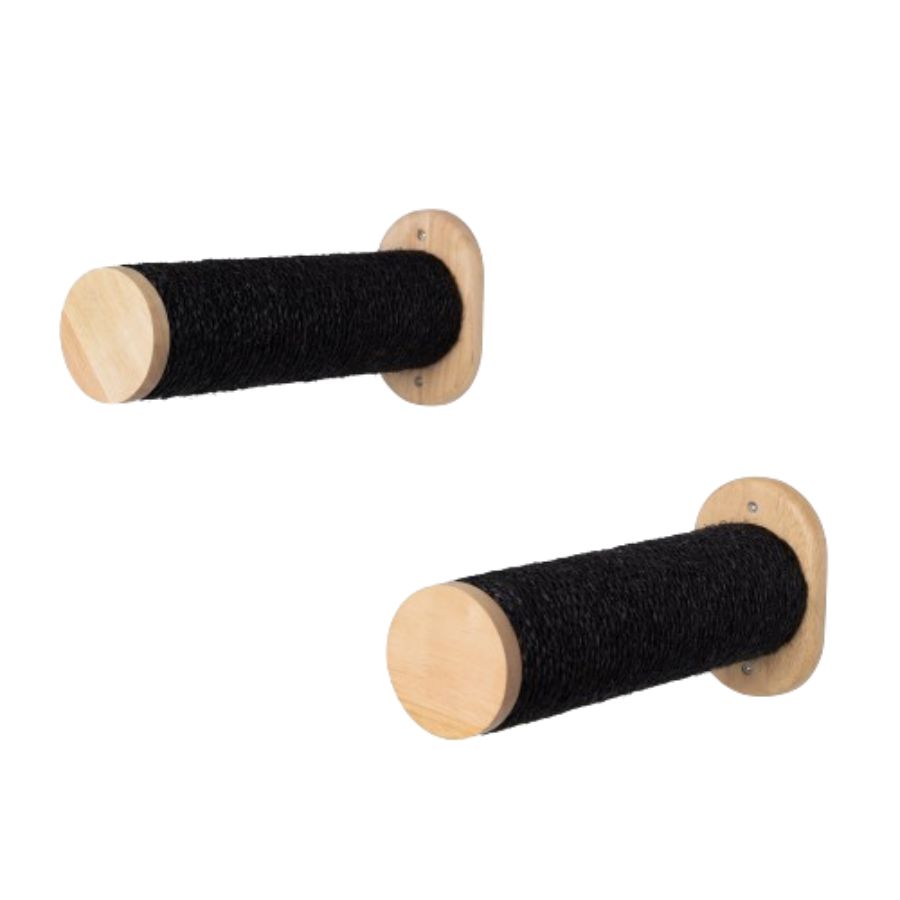 Parede de escalada para gatos - Conjunto de postes de sisal