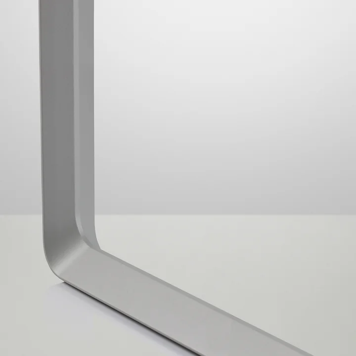 Muuto - 70/70 Esstisch, 225 x 90 cm, schwarz (Linoleum)