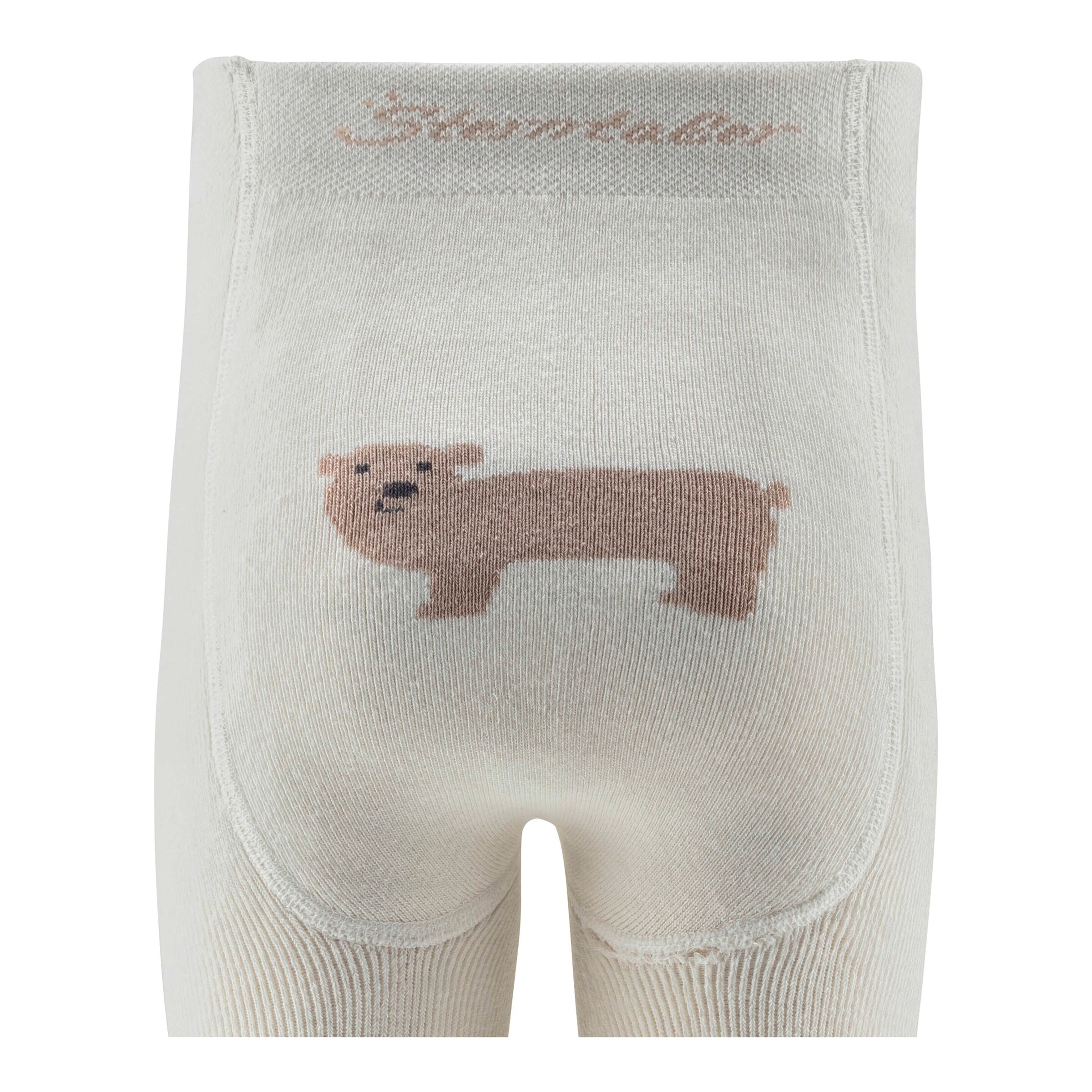 Sterntaler Strumpfhose Eisbär natur