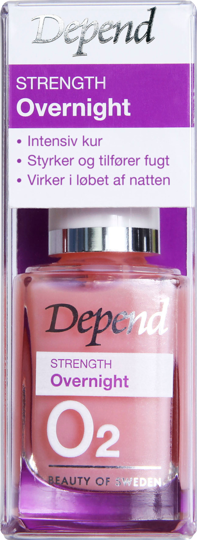 Depend O2 Neglepleje Strength Overnight