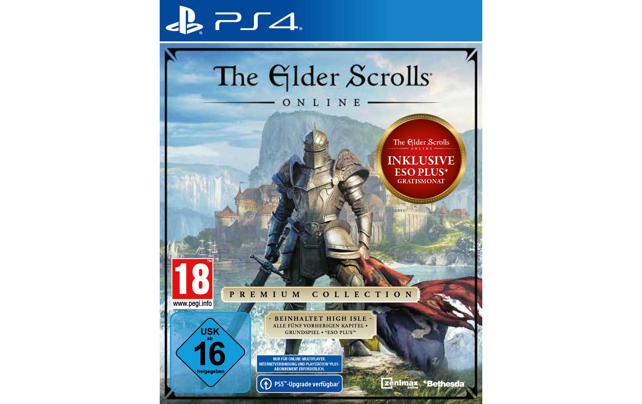 The Elder Scrolls Online: Premium CollectionOnline-Rollenspiel für die PlayStation 4